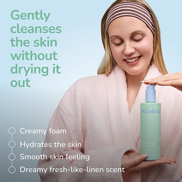 minLen Fresh Start Body Wash by Madeleine x Weleda