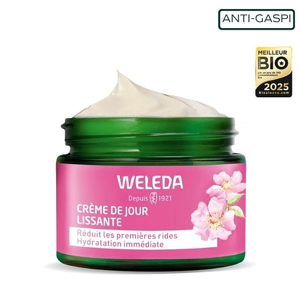 Crème de Jour lissante Rose Musquée & Thé blanc