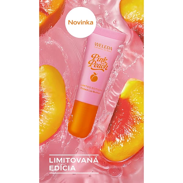 Pink Peach Tónovaný balzam na pery