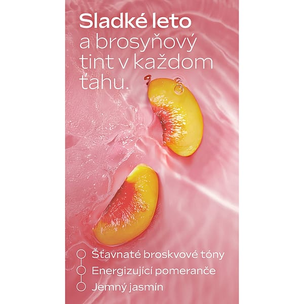 Pink Peach Tónovaný balzam na pery