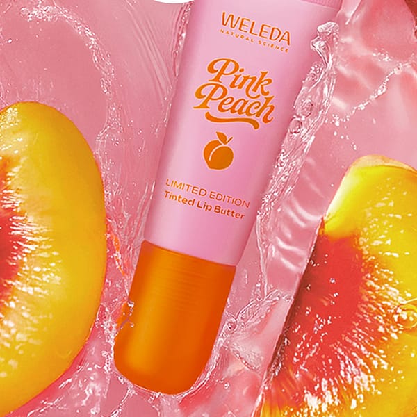 Baume à Lèvres Pêche Rose Pink Peach Lip Balm