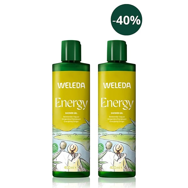 ENERGY sprchový krém – výhodné balení 2× 400 ml