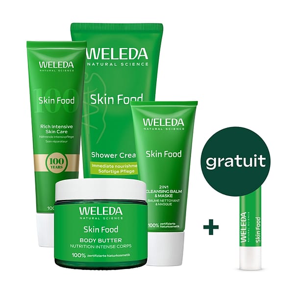 Coffret Skin Food Visage & Corps avec Stick Lèvres GRATUIT