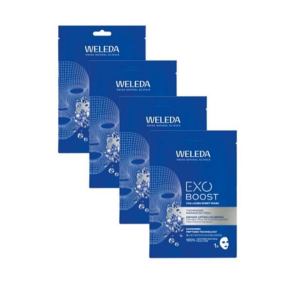4 Masques EXO BOOST Collagen