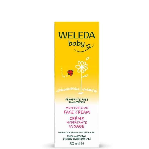 Calendula Moisturising Face Cream Fragrance Free 50ml