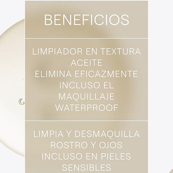 Aceite Limpiador Desmaquillante