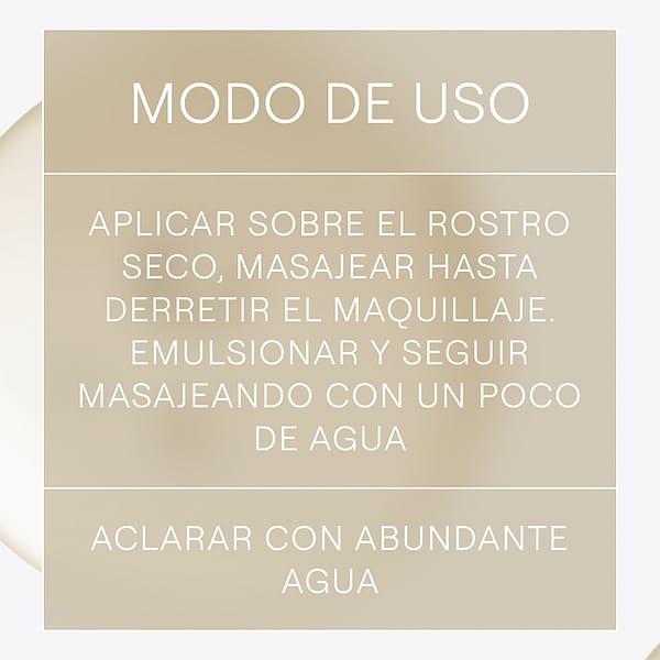 Aceite Limpiador Desmaquillante