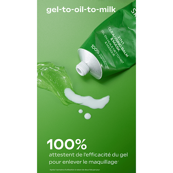 Gel-en-Huile Nettoyant & Masque Skin Food