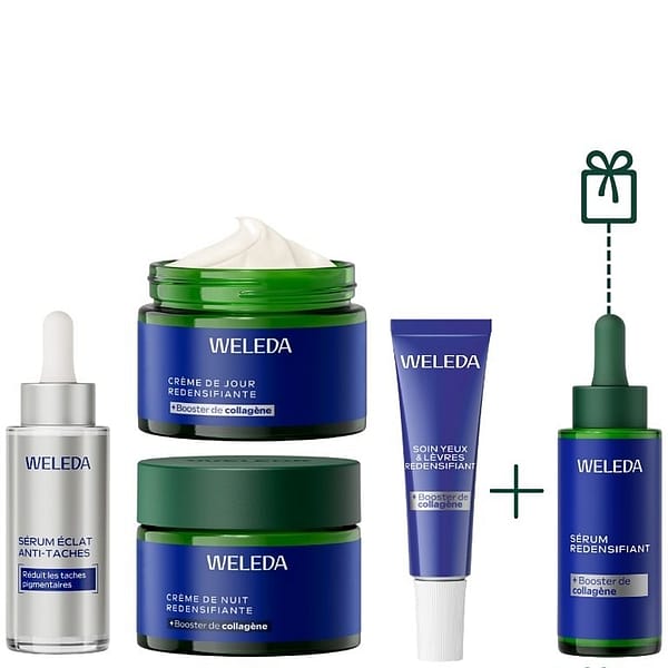 Routine anti-âge complète Gentiane bleue - Sérum redensifiant Offert