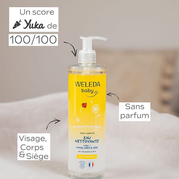 Eau nettoyante Calendula sans parfum