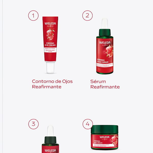 Crema de Día Reafirmante de Granada y Péptidos de Maca
