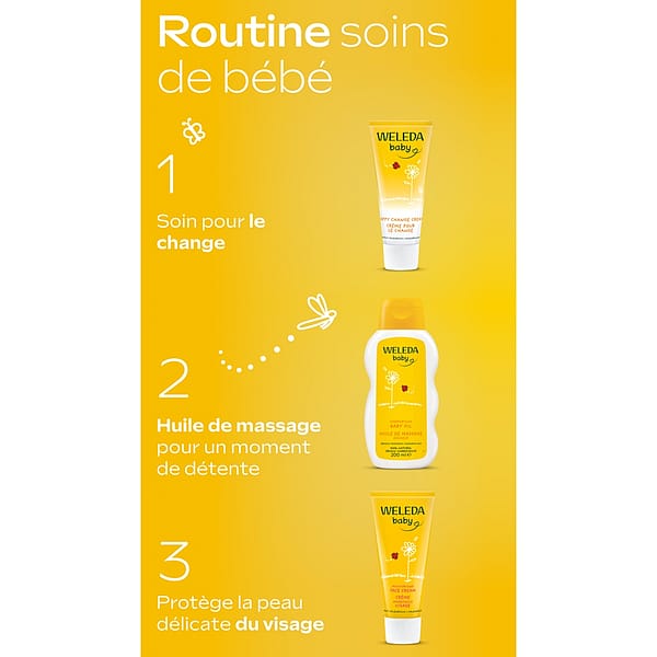 Huile de Massage Douceur au Calendula
