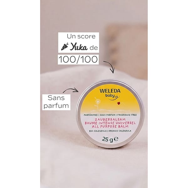 Baume intense universel au Calendula sans parfum