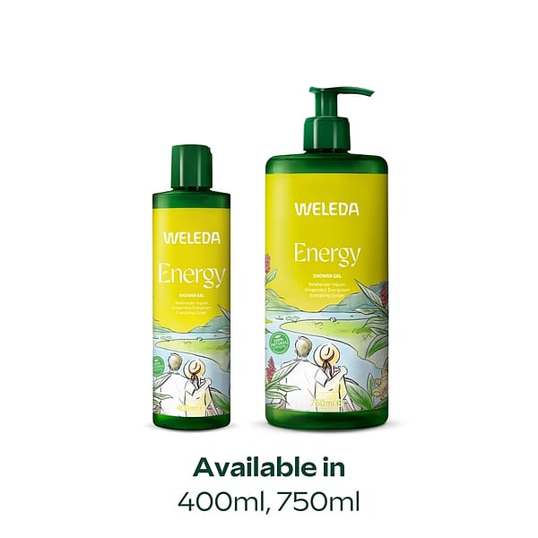 Energy Shower Gel - Ginger, 400ml