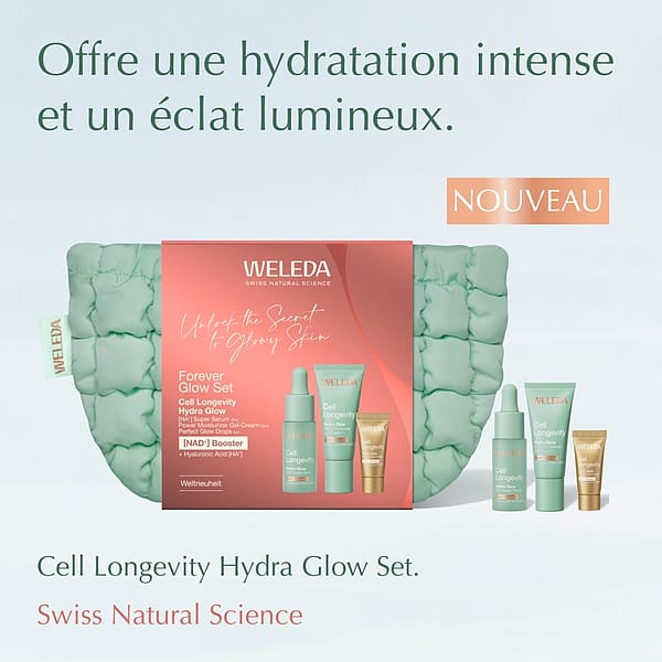 Cell Longevity Hydra Glow Set découverte de soins du visage