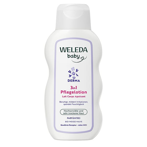 Derma 3in1 Pflegelotion Weisse Malve