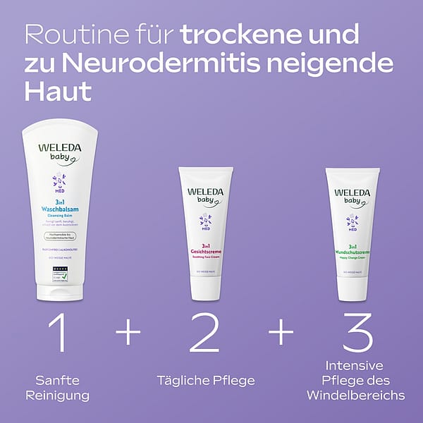 Med 3in1 Wundschutzcreme Weisse Malve