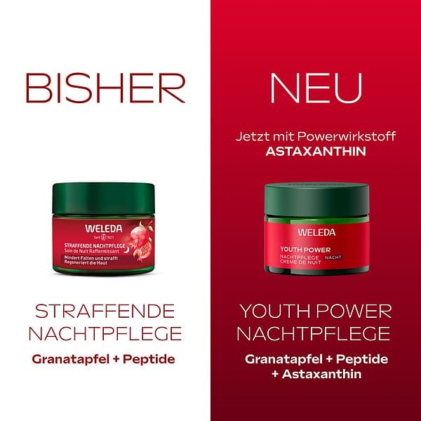 Youth Power Nachtpflege Granatapfel