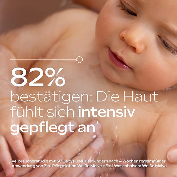 Derma 3in1 Waschbalsam Weisse Malve