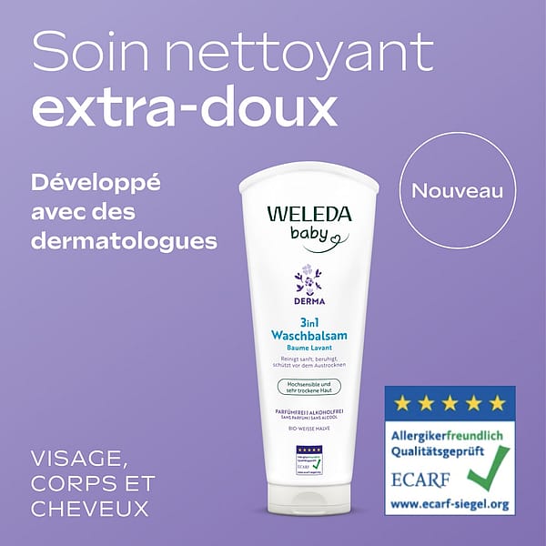Derma 3 en 1 Baume Lavant Mauve Blanche