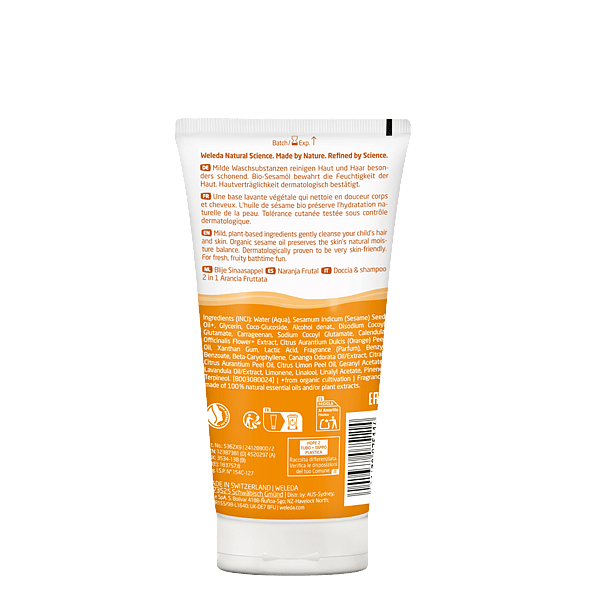 KIDS 2in1 Doccia-Shampoo Arancia fruttata