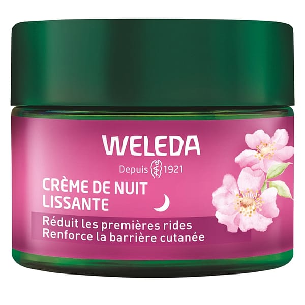 Crème de Nuit lissante Rose Musquée & Thé blanc