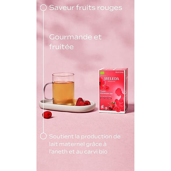 Tisane Allaitement bio Fruits rouges