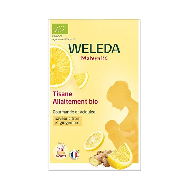Tisane allaitement bio Citron Gingembre