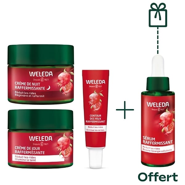 Routine Anti-âge Grenade et Peptides de Maca - Serum offerte