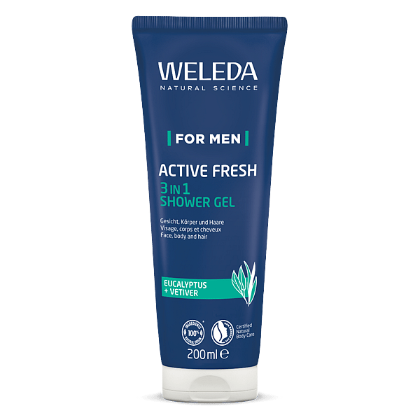Gel Douche Men 3in1 Active Fresh pour Homme