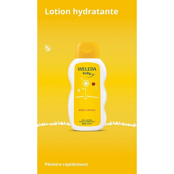 Calendula Lait Corps Hydratant