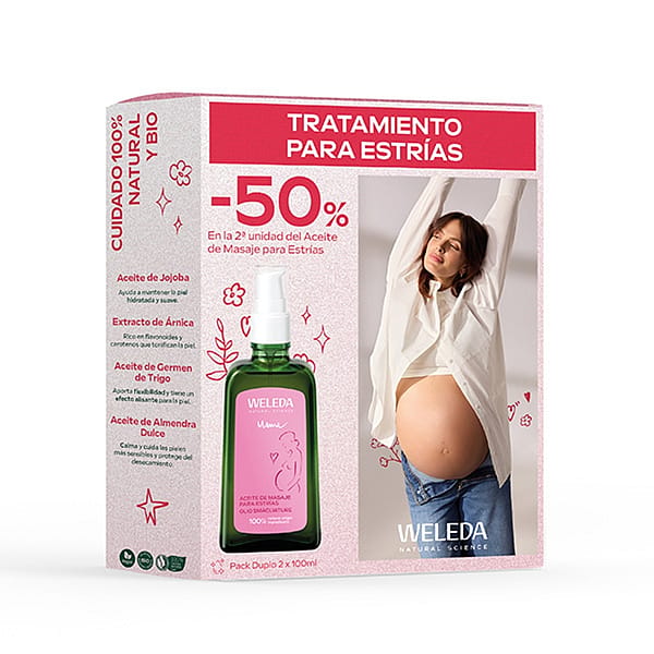 Duplo Aceite para masaje de estrías (50% dto. en 2º unidad)