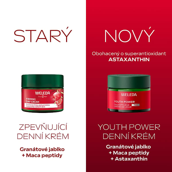 Youth Power Astaxanthin Zpevňující denní krém