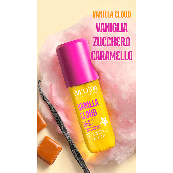 Acqua Profumata Corpo e Capelli Vanilla Cloud