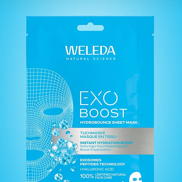 Супер зволожувальна маска з екзосомами exo boost