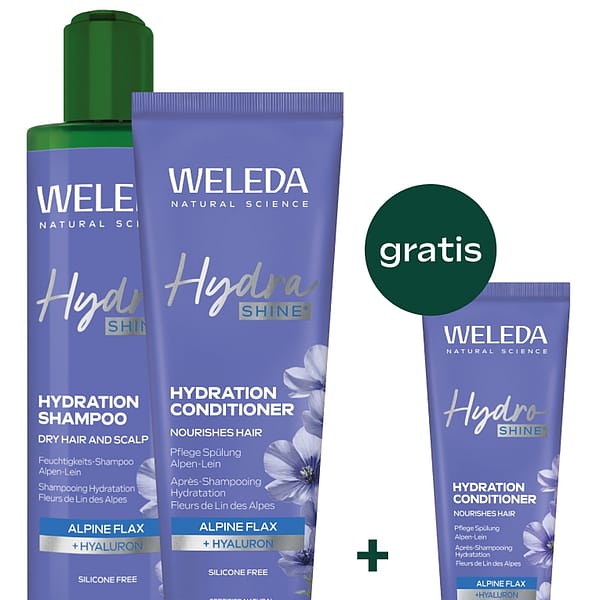 Hydra Shine Haar Set mit Gratis Mini Hydra Shine Conditioner
