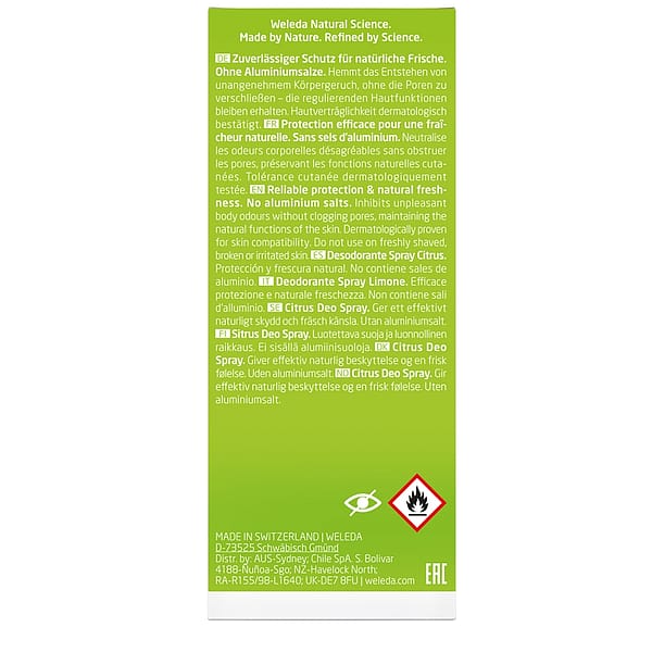 Citrus Fresh Deo Spray