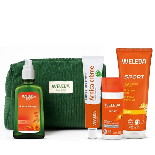 Routine sportive avec trousse