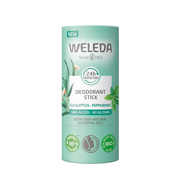 Déodorant solide 24H Eucalyptus Menthe poivrée
