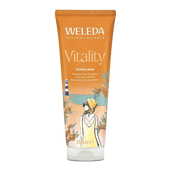 Vitality, kremowy płyn pod prysznic z rokitnikiem