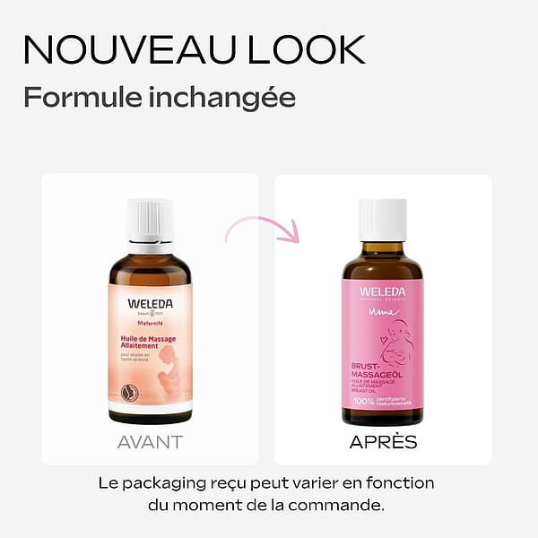 Huile de Massage Allaitement