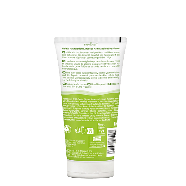 KIDS 2in1 Doccia-Shampoo Lime frizzante