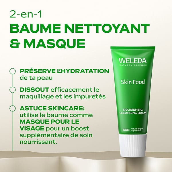 Skin Food 2en1 Baume Nettoyant et Masque