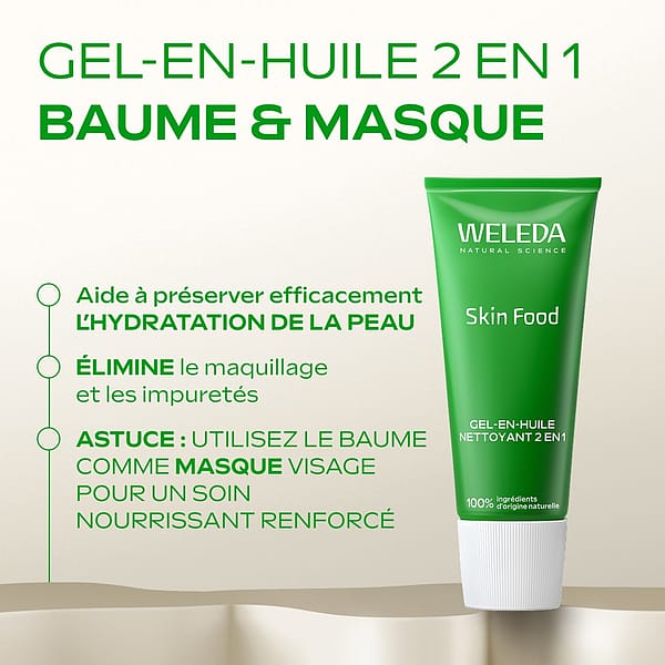 Skin Food Gel-en-huile nettoyant