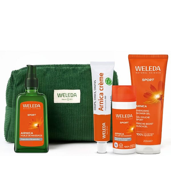 Routine sportive avec trousse