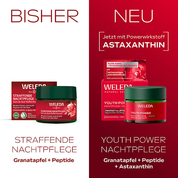 Youth Power Nachtpflege Granatapfel