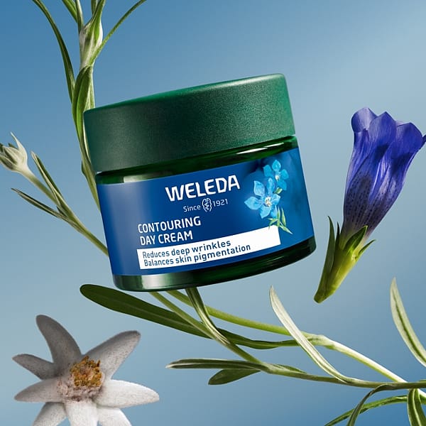 Crema de Día Redensificante de Genciana Azul y Edelweiss