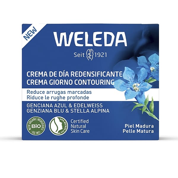 Crema de Día Redensificante de Genciana Azul y Edelweiss