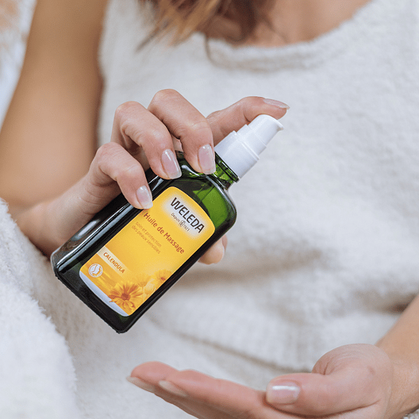 Huile de Massage au Calendula