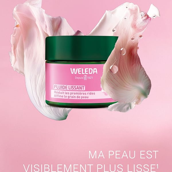 Fluide lissant Rose Musquée & Thé blanc